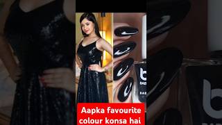 Jannat zubair dress colour with nailpent colour || Aapka favourite colour konsa hai 👑 #jannatzubair