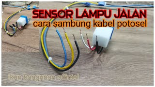 Cara pasang fotosel ‼️ otomatis sensor lampu ‼️ untuk lampu jalan @ikun16