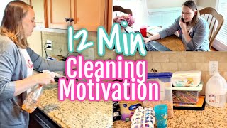 12 Minute Instant Cleaning Motivation | Clean With Me 2020 | Complete Disaster