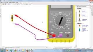 ¿cómo medir un resistor de película de carbón en un tester?