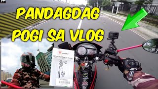 FRONT CAMERA SETUP PANDAGDAG POGI SA VLOG | MOTORCYCLE CAMERA BRACKET FROM MEMORY.PH HONDA RS125 FI