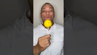 👂🏻ASMR ESPEEZ MEGA PAINTBALL YELLOW LOLLIPOP CANDY AND EATING SOUNDS👂🏻#asmr#shorts