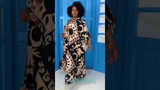 Kaftan Plus Size em Viscolinho.