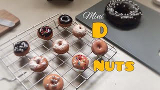 Mini Donuts 🍩 | ASMR miniature cooking