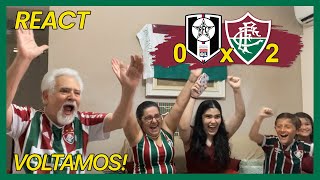 FAMÍLIA TRICOLOR REAGE À 0 RESENDE X 2 FLUMINENSE - CAMPEONATO CARIOCA 2023