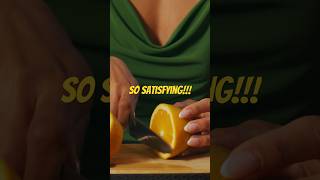 Irresistibly Satisfying!!! ASMR Orange Chop