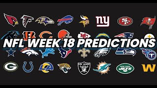 NFL WEEK 18 PREDICTIONS