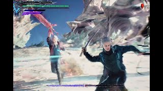 DMC 5 - Slow motion jet dodge and 4JCs