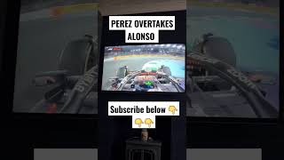 perez overtakes alonso #shorts #f1shorts #formula1