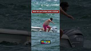 He risked it all at Haulover Inlet | Wavy Boats