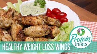 How to Make Healthy Chicken Wings - Protein Treats by Nutracelle