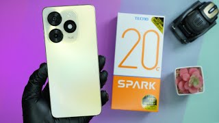 TECNO SPARK 20C Unboxing | Hands-On, Antutu, Design, Unbox, Camera Test