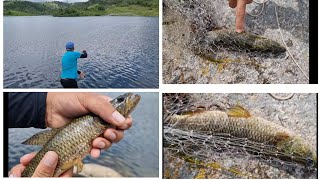 Pescando na barragem de são joaquim do monte