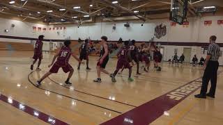 SJB Sr Boys Bball vs CTA half court Highlights- National Senior Circuit