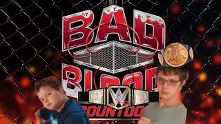 BAD BLOOD TWO NIGHTS LANDEN VS CAYDEN FOR WWE CHAMPIONSHIP AND LANDEN VS ASHTON FOR TAG TITLE!!!!!