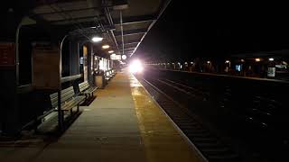 Amtrak Work GP38's passing Princeton Junction