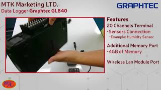 EP1 Graphtec GL840  Data logger