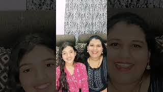 My first YouTube short video with my daughter #shorts #ytshorts