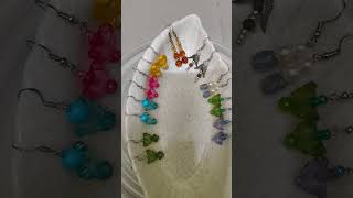 Diy earrings #diyjewellerymakingathome