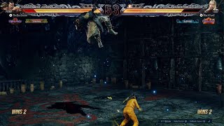 TEKKEN8 Feng High level gameplay VS Lili 3 perfects