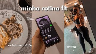 MINHA ROTINA FITNESS (com dicas pra enfrentar dias com indisposição)