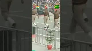 Indian Army vs Pakistani Army #Wagah Border #Shorts