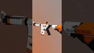 Cs2 - Mundo Das Skins. EP. M4A4 Asiimov + stickers Apex #cs2 #csgo #skinscsgo #m4a4