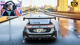 Civic Type R 2023 | Assetto Corsa - Steering Wheel Gameplay