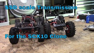 SSD Scale Transmission for the SCX10 Clone