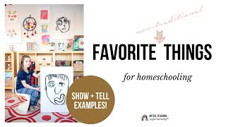 Favorite {non-traditional} Supplies for Homeschooling