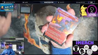 MTG Double Masters Collector Booster with a MASSIVE HIT, One Lucky Viewer got this Textured Mythic!