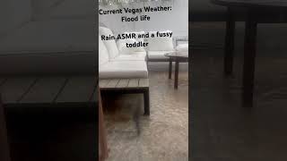 Vegas Rain ASMR : Current weather … #vegasflood #lasvegas #vegasweather #labordayweekend2024