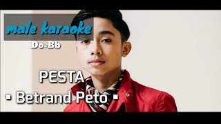 Pesta - Betrand Peto (male karaoke) do=Bb