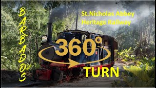 360 Degree Barbados St Nicholas Abbey Train