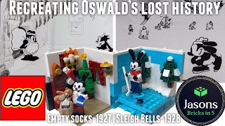 Recreating Oswald the Lucky Rabbit’s Lost History in Lego Part 3 - Empty Socks and Sleigh bells