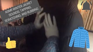 ASMR WINTER JACKET SOUNDS, TAPPING, SCRATCHING, AND RUBBING | ASMR with Analyn