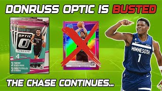 a brutal beating - Chasing Anthony Edwards EPISODE 2 - 2020-21 Donruss Optic Blaster Box Opening x5