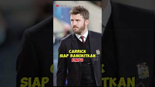 Carrick siap bangkitkan manchester united#manchesterunited #football #shorts