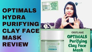 Oriflame OPTIMALS Purifying Clay Face Mask  Review