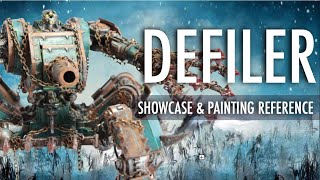 Defiler Nurgle Death Guard Chaos Space Marines Showcase Painting Reference Warhammer 40k