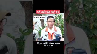 Mahfud MD bicara soal demokrasi