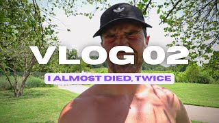 Daily Run Vlog: I almost DIED...TWICE | 02