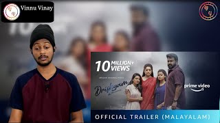 Drishyam 2 - Official Trailer (Malayalam) | Mohanlal | Jeethu Joseph | Reaction | Vinnu Vinay