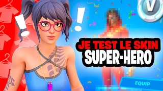 Je Test Enfin Le Skin Super-Héro !