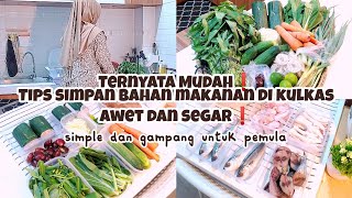 TIPS MENYIMPAN BAHAN MAKANAN DI KULKAS‼️ No Ribet untuk Pemula, IRT Baru Wajib Nonton‼️