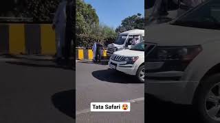 Old Tata Safari Accident #trending #automobile #tata #tataharrier #shorts #short #safarifacelift