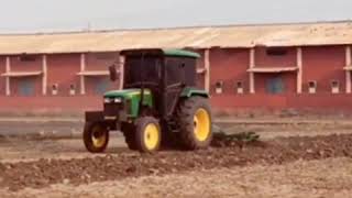 John Deere 5310 AC cab with 15 cultivator // 🙏🏻please subscribe TRACTOR FANS CLUB