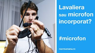 Microfon lavaliera Audio Technica si sunetul de pe un aparat DSLR