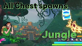 🐯All Chest Spawns in JUNGLE🐯 {Dragon Adventures} ROBLOX