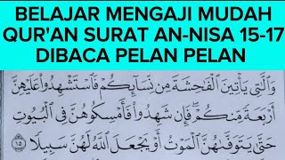 BILA INGIN BISA MUDAH MEMBACA ALQURAN | COBA DENGARKAN DULU BARU DISIMAK DAN TIRUKAN